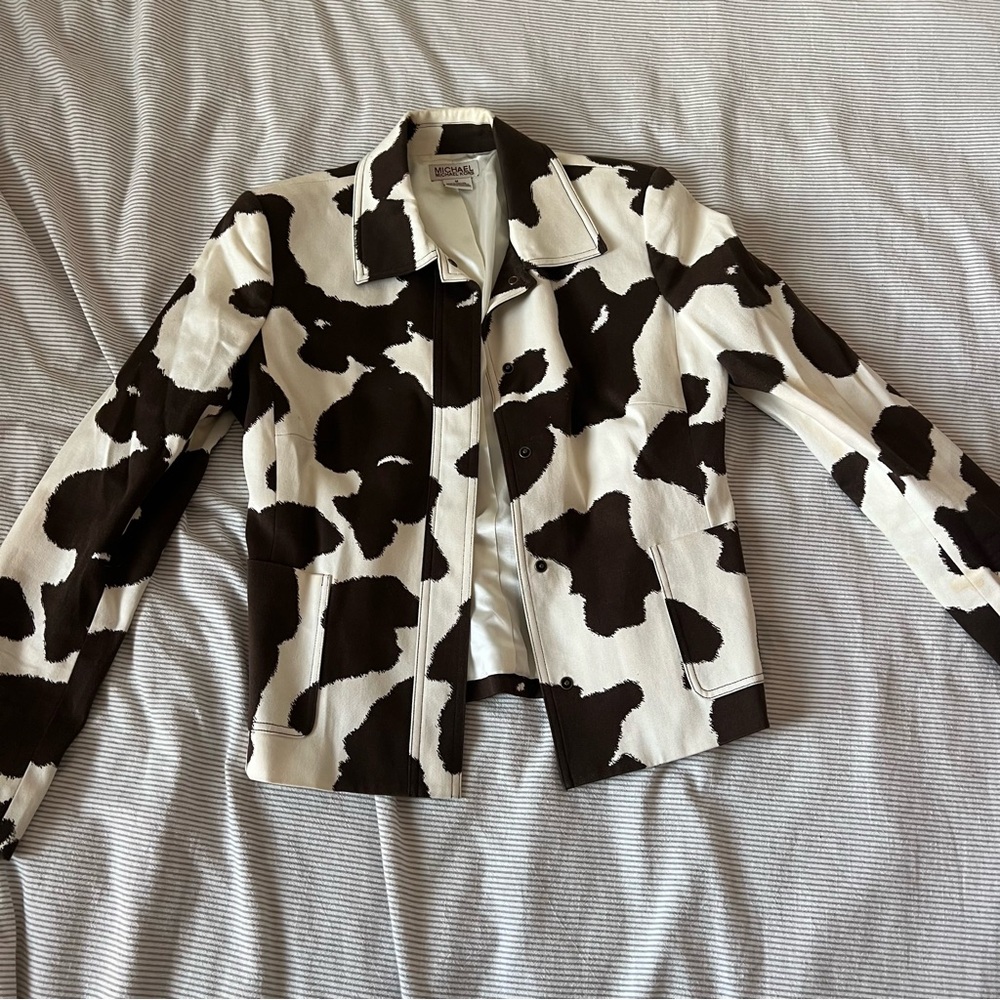 MICHAEL Michael Kors Black and White Blazer
